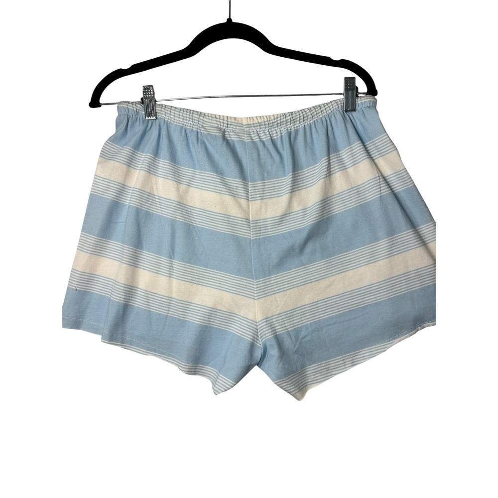 Quiksilver Womens Beachy KT Beach Shorts Blue White Striped EQWNS03053 NWT M - Picture 4 of 4